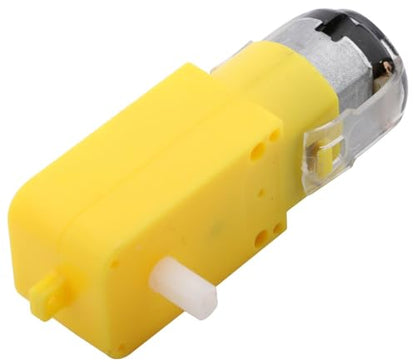 Gebildet 8pcs DC3V-12V DC Geared Motor, for Aircraft Toys/Robotic Body/Four-Wheel Drive Toy Car, Batch Number: Double Axis 1:48 - style: motor