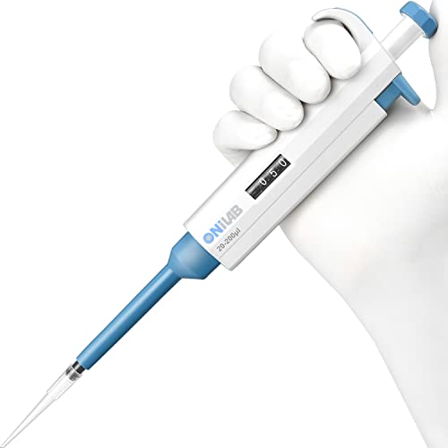 ONiLAB Lab Micropipette, Single Channel Adjustable Pipettor, 10-100ul - style: 10-100ul