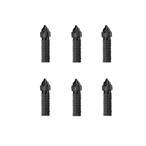 Sovol 6pcs SV06 Plus/SV07/SV07 Plus Hardened Steel High Flow Nozzles
