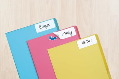 HERMA 10606 Multi-Purpose Labels 13x50 mm White Movables/Removable Paper matt 672 pcs. - size: 13 x 50 mm