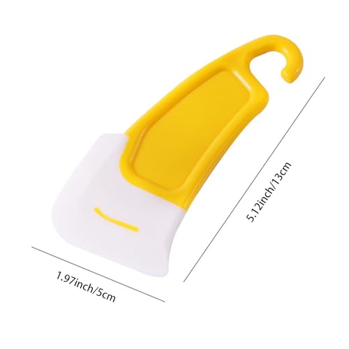 6 Pcs Silicone Scraper for 3D Printing, Resin Removal and Kitchen Cleaning, Spatula Tool for Dishes Pots Pans