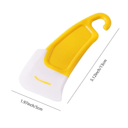 6 Pcs Silicone Scraper for 3D Printing, Resin Removal and Kitchen Cleaning, Spatula Tool for Dishes Pots Pans