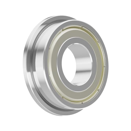 5PCS F624ZZ Flange Ball Bearing, 4x13x5mm - size: F624ZZ Size4×13×5mm