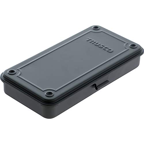 TRUSCO T-19DG Trunk Tool Box, 80.9 x 4.3 x 1.3 inches (203 x 109 x 35 cm), Arsenal Gray - color: arsenal grey, size: Half L