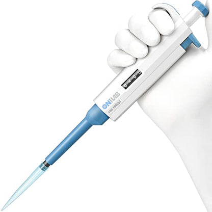 ONiLAB Lab Micropipette, Single Channel Adjustable Pipettor, 100-1000ul - style: 100-1000ul