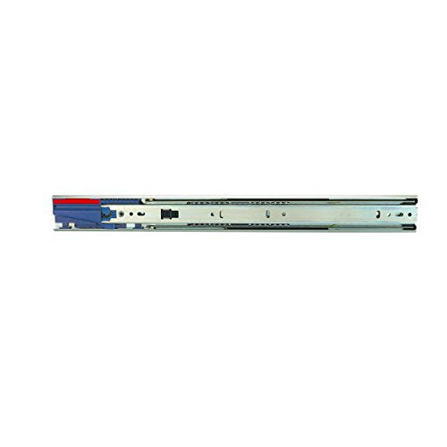 Knape & Vogt MFG 8450FMRP CO 20", Zinc Finish, Heavy Duty Full Extension Soft Close Drawer Slide