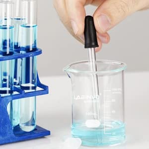Low Form Graduated Glass Beaker, 6pcs of Vol.600ml, 3.3 Borosilicate Glass Beaker Set, IN-BKL600 - size: 6 PCS of 600 mL