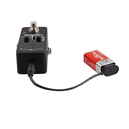 9V Battery Clip Converter Power Cable Connector 2.1 x 5.5mm Straight Angle - size: Straight Angle, 2 Cable