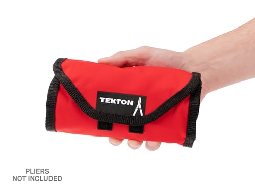TEKTON 8-Tool Mini Pliers Pouch | OTP50201 | Made in USA - size: 8-Tool Pouch