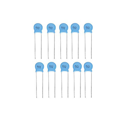 Ceramic Capacitors Set, 50 Pack of Set 0.1uF 100nF High Voltage 1000V Disc 104M Ceramic Capacitors Set