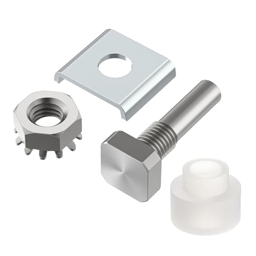 Glass Shower Door Pivot Repair Kit with Stainless Steel Pivot Pin - size: Standard Size