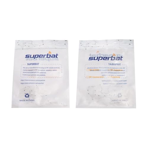 Superbat SMA to N Adapter 1ft RG316 SMA Male to N Female Bulkhead Cable - size: 30cm/12inch, style: sma male to n female