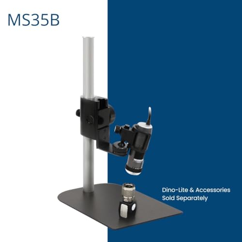 Dunwell Tech, Inc MS35B Vertical Stand with Focus Adjustment for Dino-Lite