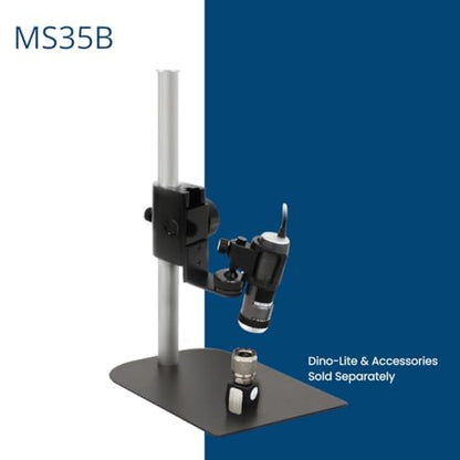 Dunwell Tech, Inc MS35B Vertical Stand with Focus Adjustment for Dino-Lite