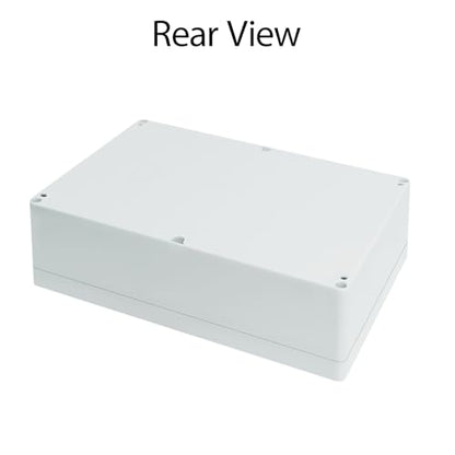 Junction Box Waterproof Plastic Project Box IP65 Plastic Project Box Electrical Box Enclosure Gray White 10.4" x 7.2" x 3.7"(263 x 182 x 95 mm) - color: Gray White, size: 10.4" x 7.2" x 3.7"