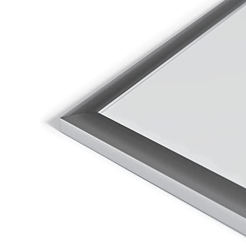 U Brands Dry Erase White Board, 48" x 72", Magnetic, Aluminum Frame - size: 72"W x 48"H