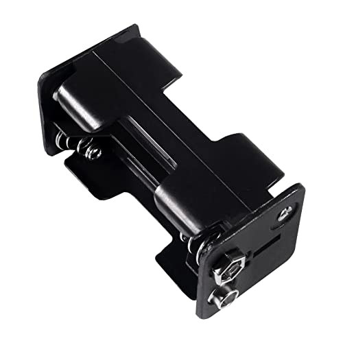 6pcs 4X1.5V AA Battery Holder with 6 pcs 9V I Type Battery Snap Connector Thicken Plastic Housing 2 Layers 6 Volt Battery Case - style: 4X 1.5V AA Battery Holder