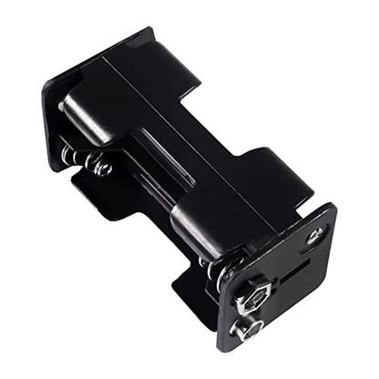 6pcs 4X1.5V AA Battery Holder with 6 pcs 9V I Type Battery Snap Connector Thicken Plastic Housing 2 Layers 6 Volt Battery Case - style: 4X 1.5V AA Battery Holder
