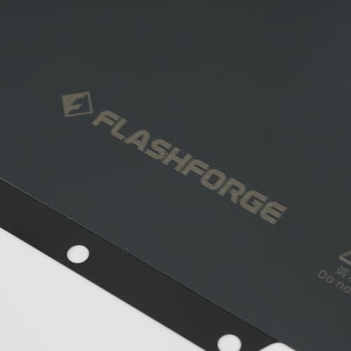 FLASHFORGE AD5M (Pro)/ AD5X 3D Printer Smooth PEI Plate, Upgrade Magnetic Flexible PEI Sticker Sheet, Glue-Free Print with PLA, TPU, Carbon Fiber Filaments - style: Smooth PEI Plate