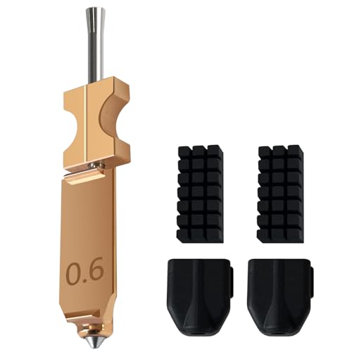 for Flashforge AD5X Nozzle 0.6MM Quick Release Hotend Leak-Free Extruder - style: 1PK