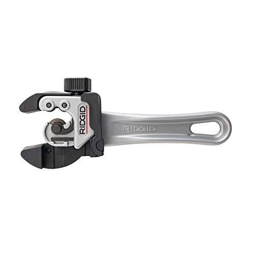 RIDGID 32573 Model 118 2-in-1 Close Quarters Tubing Cutter for 1/4" to 1-1/8" Copper, Brass, and Aluminum Tubing, Compact tubing cutter with AUTOFEED - size: 13 x 6.75 x 2 inches