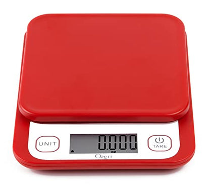 Ozeri® Garden and Kitchen Scale II with 420 Variable Graduation Technology® - color: Red