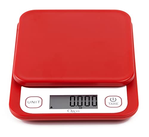 Ozeri® Garden and Kitchen Scale II with 420 Variable Graduation Technology® - color: Red