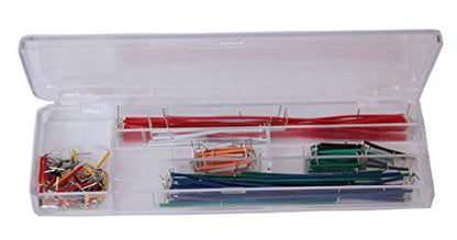 TEKTRUM BREADBOARD Jumper Wire KIT (140 Pieces Solid Wire) - size: 140 PIECES SOLID WIRE