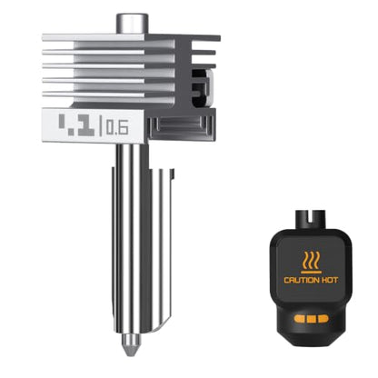 0.6mm X2D/P2S/H2D/H2S/H2C/A1/A1 Mini/A2L Integrated Leak-Proof Hotend - color: 1PCS 0.6MM