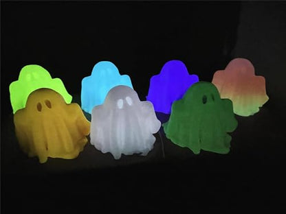 RepRapper 4 x 250g Glow Colors Pack, Glow in the Dark PLA Filament 1.75mm (+- 0.03mm) for 3D Printer, 4x250g Spools - Green, Blue, Yellow, Rainbow - color: Blue/Yellow/Green/Rainbow