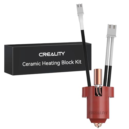 Creality Official CR 10 SE Hotend Kit, Upgrade Ceramic Heating Block Kit, Quick Swap Nozzle Kit, 300°C 60W Fast Heating High Thermal Conductivity Original Hot End for Creality CR-10 SE 3D Printer - style: CR-10 SE