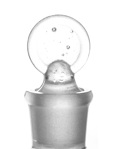 QWORK Borosilicate 3.3 Glass Erlenmeyer Flask Set (50, 100 and 250ml), 3 x Graduated Conical Flask with Glass Stopper for Lab, Experiment, Chemistry - color: 1 Set