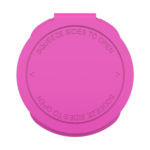 Dragon Chewer 13 Dram CR Plastic Packaging Pop Top Containers - Child Resistant Travel Holder Vial Bottles - 315 qty (Pink) - color: Pink