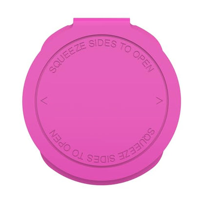 Dragon Chewer 13 Dram CR Plastic Packaging Pop Top Containers - Child Resistant Travel Holder Vial Bottles - 315 qty (Pink) - color: Pink