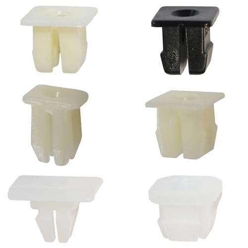240pcs Grille Headlight Bezel Nylon Nut License Plate Nut #6,#8,#10,#12,#14 - size: 24 Size 240pcs B