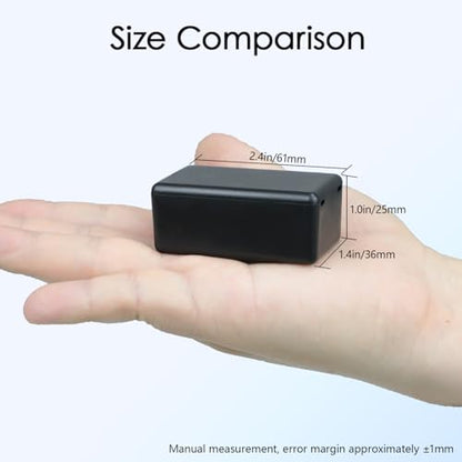 Project Box 8 Pieces Electrical Box Small Junction Box ABS Plastic Enclosure Power Electronic Case Black 2.4" x 1.4" x 1"(61 x 36 x 25mm) - color: Black, size: 2.4" x 1.4" x 1.0"