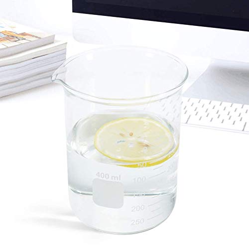 Borosilicate Glass Measuring Low Form Beaker Set 7 Pcs, 10-1000 mL - size: 10ml+50ml+100ml+250ml+400ml+600ml+1000ml