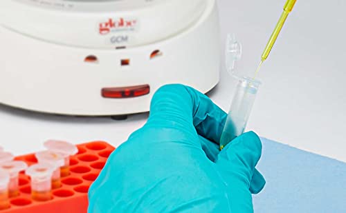 Globe Scientific 111572 Polypropylene Graduated Microcentrifuge Tube with Snap Cap, 2ml Capacity, Natural, RNase Free, DNase Free (Pack of 500)