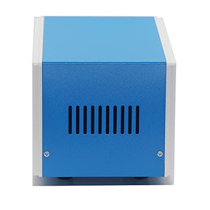 Zulkit Electronic Enclosures Blue Metal Enclosure Project Case DIY Box Junction Case Enclosure Preventive Case (7.1" x 4.3" x 5.1") - size: 7.1" x 4.3" x 5.1"