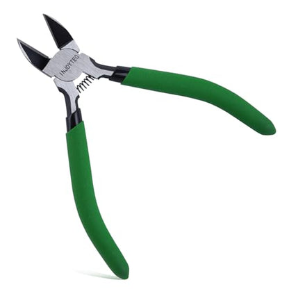 Mini Wire Flush Cutters 5 Inch Wire Cutters Diagonal Cutters - size: 5"