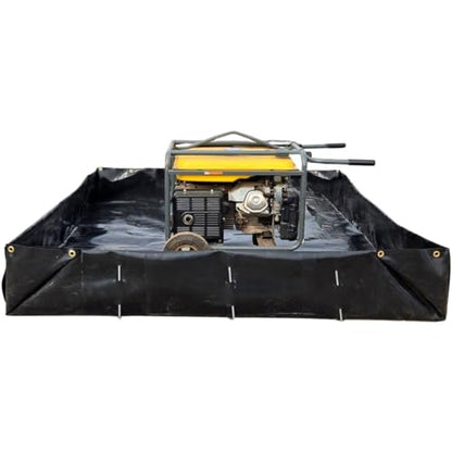 Justrite MightyBerm Fuel Spill Containment Berm, Made in the USA - size: 6' x 6'