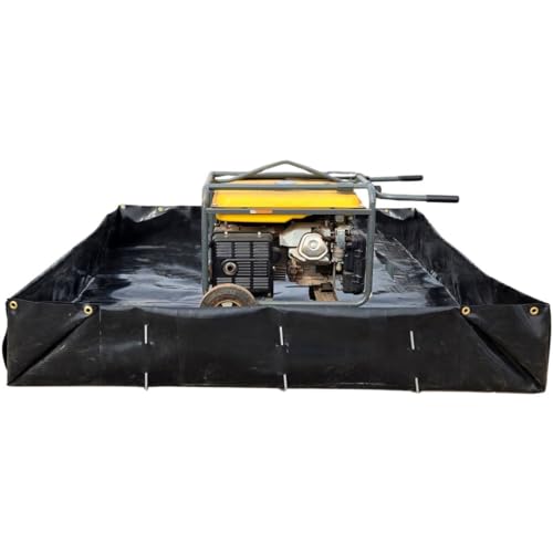 Justrite MightyBerm Fuel Spill Containment Berm, Made in the USA - size: 6' x 6'
