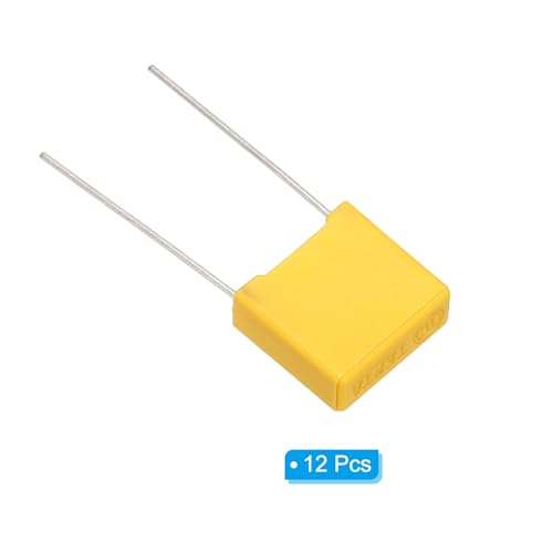 PATIKIL Safety Capacitors 12Pack 0.01uF AC 275V 10mm Pin Pitch 12x11x5mm - size: 10mm Pin Pitch, style: 0.01uF