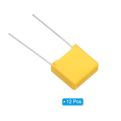 PATIKIL Safety Capacitors 12Pack 0.01uF AC 275V 10mm Pin Pitch 12x11x5mm - size: 10mm Pin Pitch, style: 0.01uF