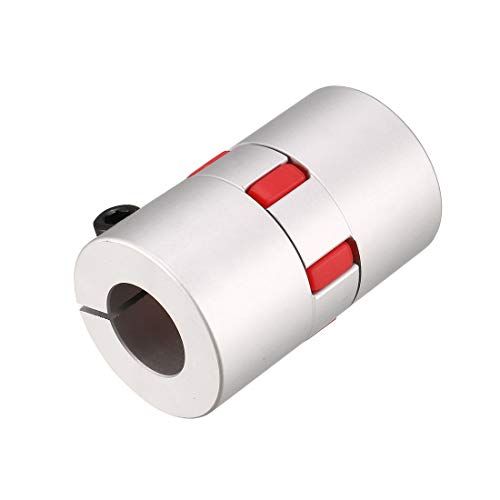 uxcell Shaft Coupling 20mm to 20mm Bore L66xD40 Flexible Coupler Joint for Servo Stepped Motor - size: L66xD40 20mm to 20mm