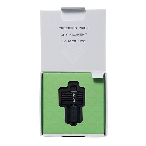 Diamondback Bambu Lab X1C Compatible 3D Printer Nozzle, Diamond Tip, 0.4mm - size: 0.4mm