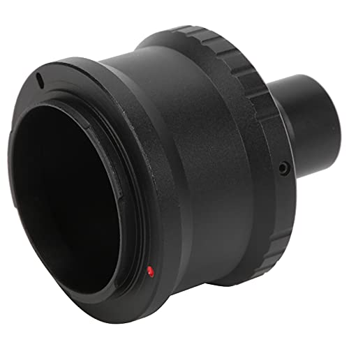 Lens Adapter, 23.2mm Microscope T Mount Tube T2 Mount Camera Adapter for E Mount Camera, M42x0.75 Interface, for Biological Microscope