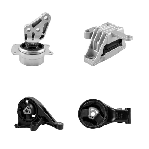 4PCS Engine Mount Set for 2014-2019 Chevry Impala 2.5/2013-2015 Malibu 2.0L - size: 2013-2019 Chevrolet