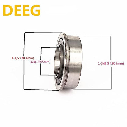DEEG Replacement Riding Lawn mowers Parts Front Wheel Bearing kit