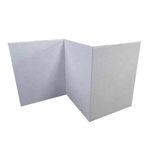 Tri-Fold Project Board 14 x 33 - color: White, size: 14" x 33", 1 Pack